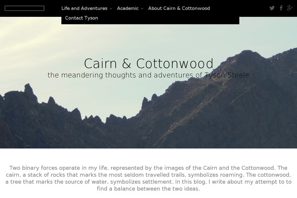 Altitude theme site design template sample