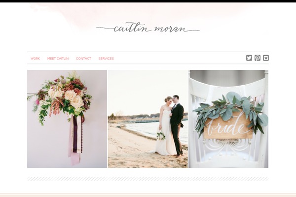 Chamomile theme site design template sample