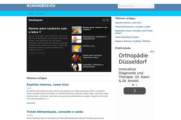 Ct theme site design template sample