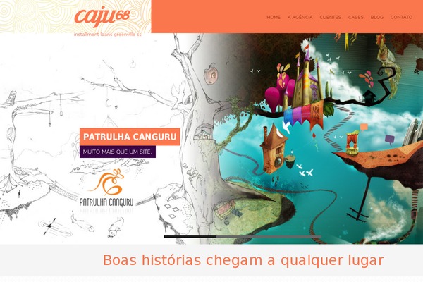 Cano theme site design template sample