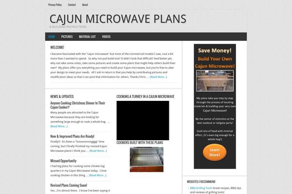 News theme site design template sample