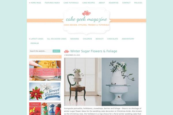 cake-geek.com site used Theme-beyond-madison