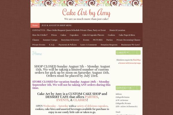 Scrappy theme site design template sample