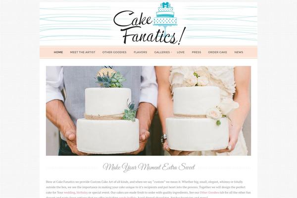 Geraldine theme site design template sample