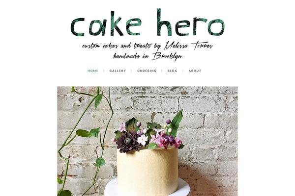 Hazel theme site design template sample