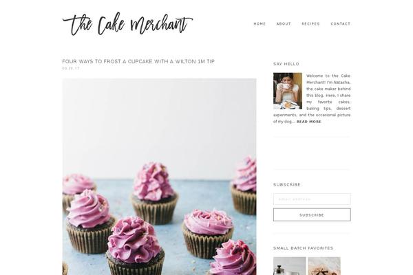Site using Genesis Simple Share plugin