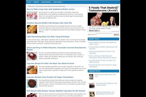 Flat728 theme site design template sample