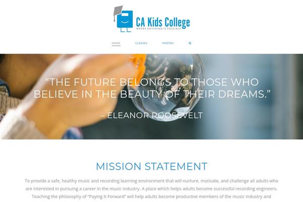 Site using Cornerstone plugin