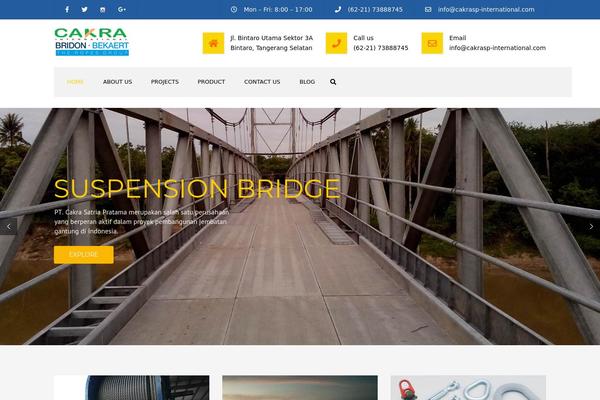 cakrasp-international.com site used Cakra