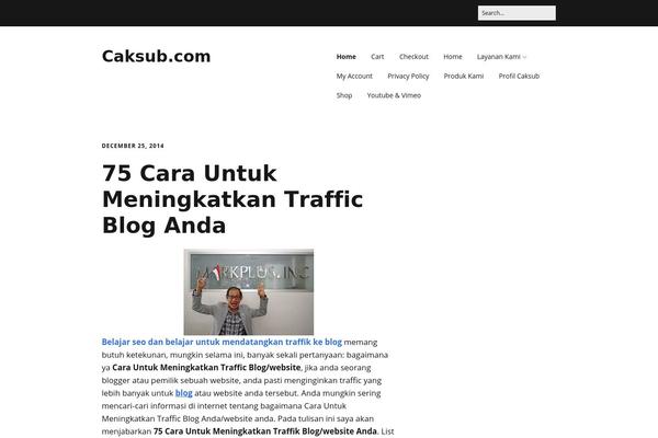Hellish Simplicity theme site design template sample