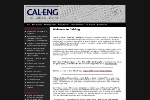 Site using WP eCommerce plugin