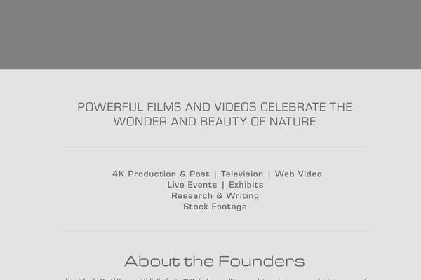 Catalyst theme site design template sample