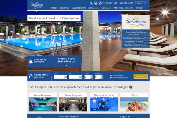 Site using Mybooking plugin