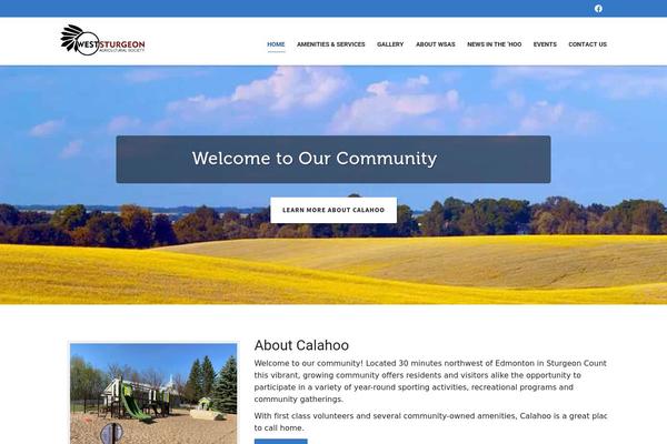 Dante theme site design template sample