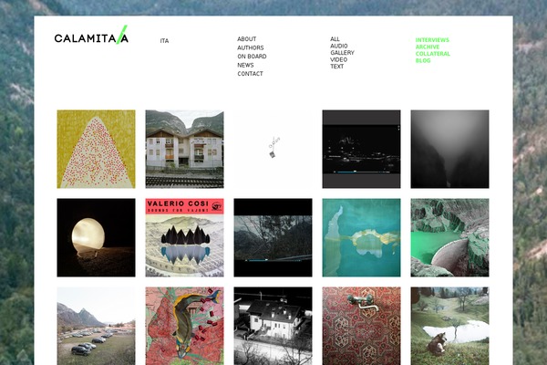 Crush theme site design template sample