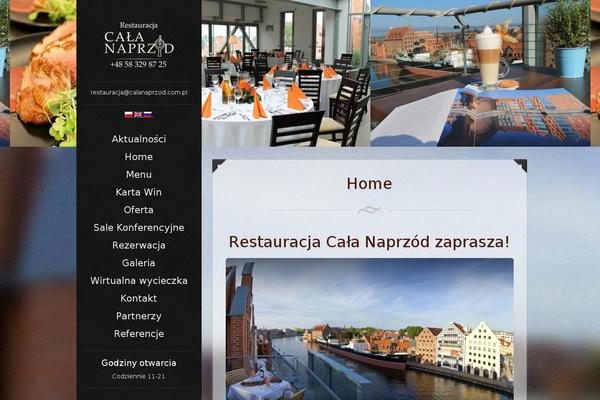Eatery theme site design template sample