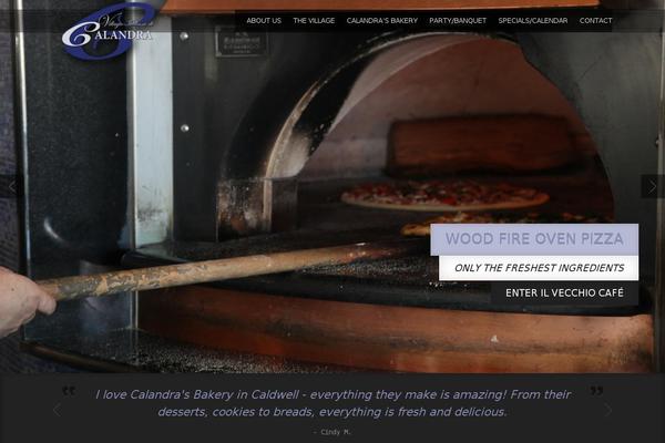 calandrasitalianvillage.com site used Food & Wine Child