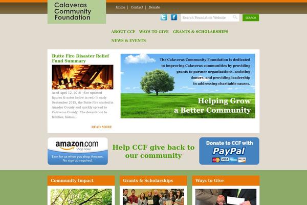 calaverascommunityfoundation.org site used Lbcustom