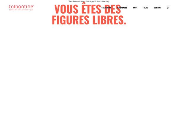 Manon theme site design template sample