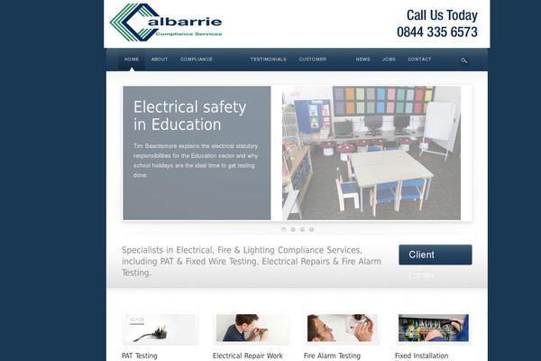 Awake theme site design template sample