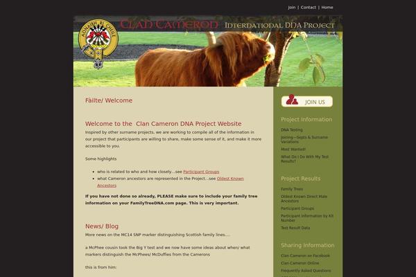 calcamerons.com site used Wsdg