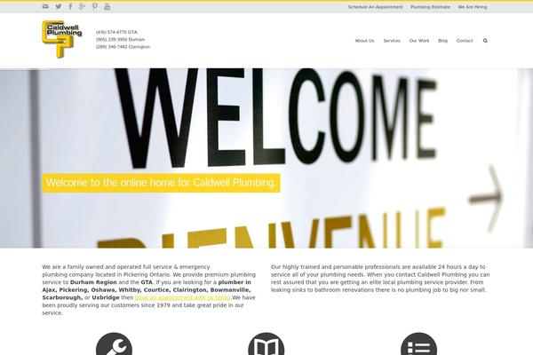 Minicorp theme site design template sample