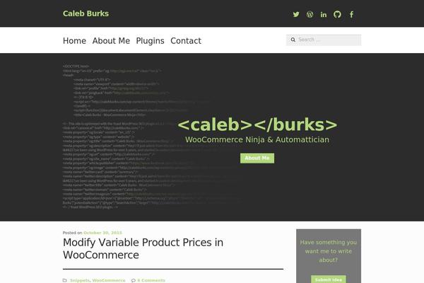 Site using Prism Highlight plugin