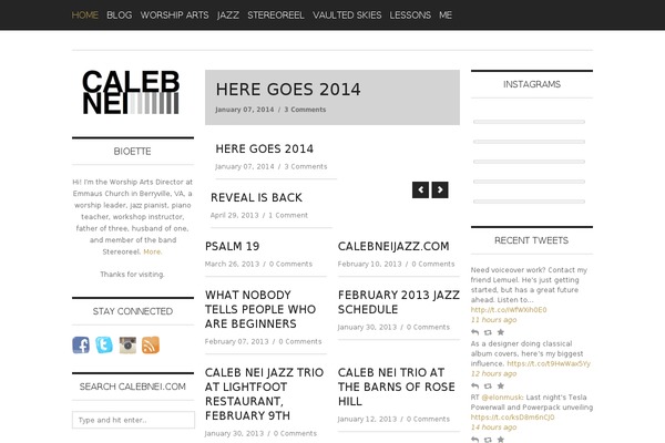 calebnei.com site used Eighty Twenty