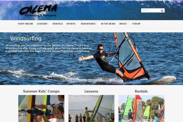 Boulder theme site design template sample