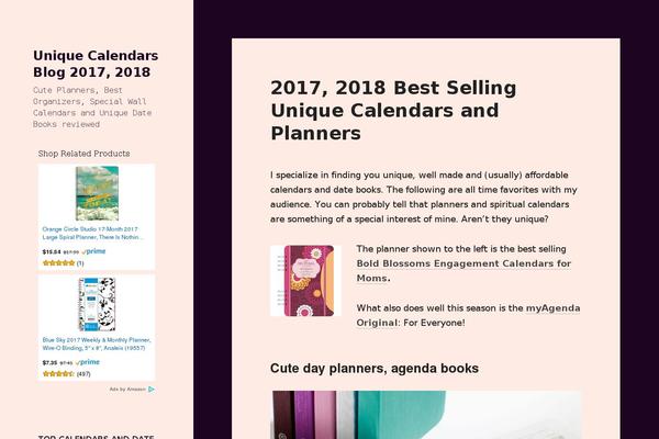 Twenty Fifteen theme site design template sample