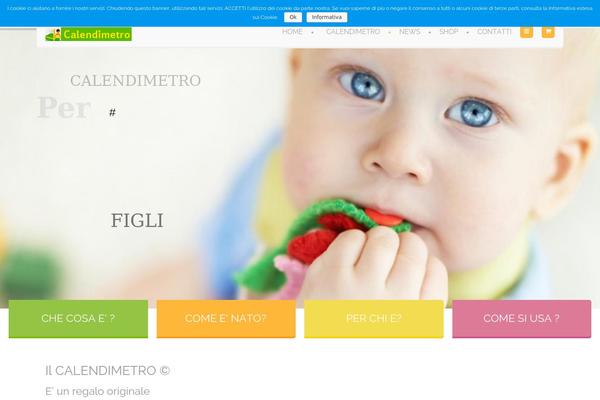 Babykids theme site design template sample