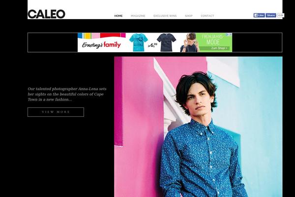 caleomagazine.com site used Caleo