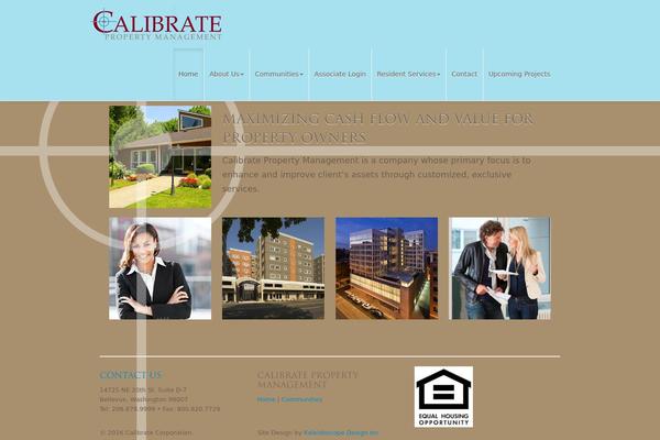 calibratemanagement.com site used Calibrate