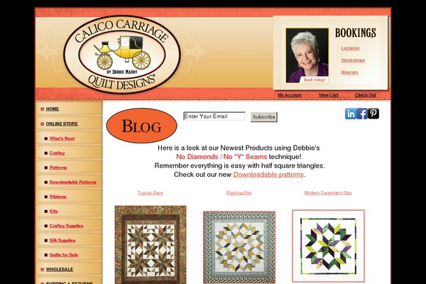 Patchwork theme site design template sample