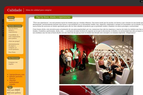 Ahimsa theme site design template sample