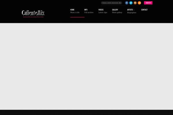 Remix theme site design template sample