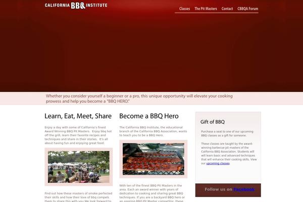 californiabbqinstitute.com site used Safira