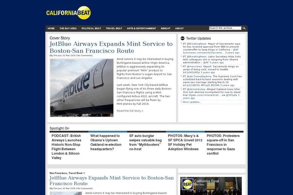 NewsMag theme site design template sample
