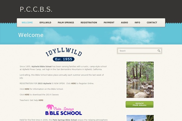 Site using Advanced iFrame plugin
