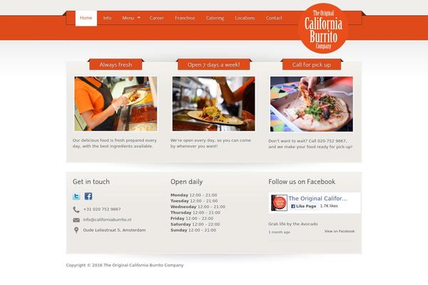 Site using Business Contact Widget plugin