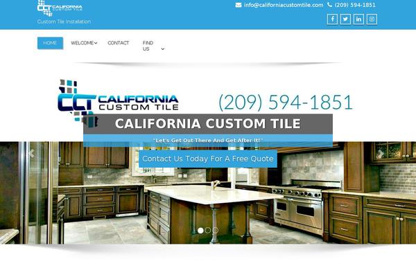 Enigma theme site design template sample