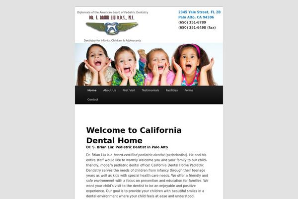 Twenty Eleven theme site design template sample