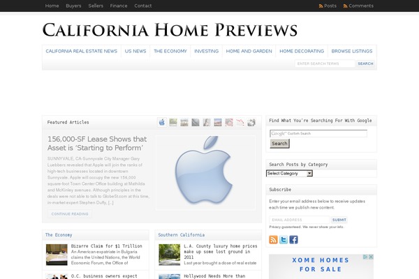 WP-Clear theme site design template sample