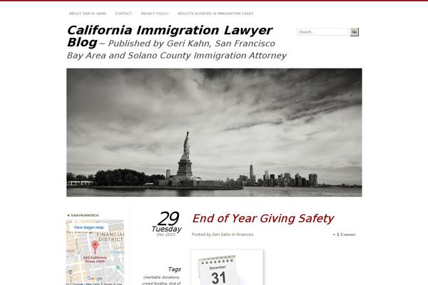 The Columnist theme site design template sample