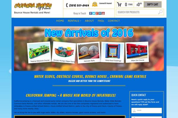 californiajumping.com site used Bazar