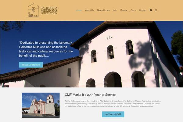 Site using Woopack plugin