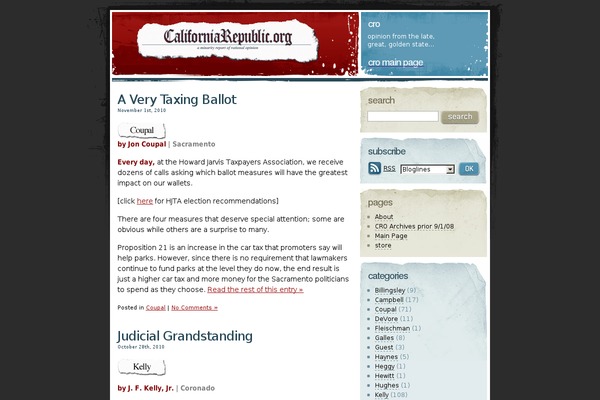 californiarepublic.org site used I-feel-dirty