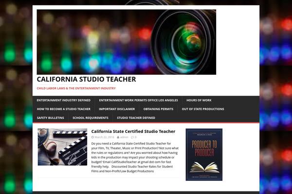Classic Chalkboard theme site design template sample