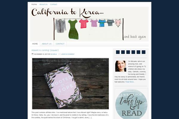 californiatokorea.com site used Definite Lite