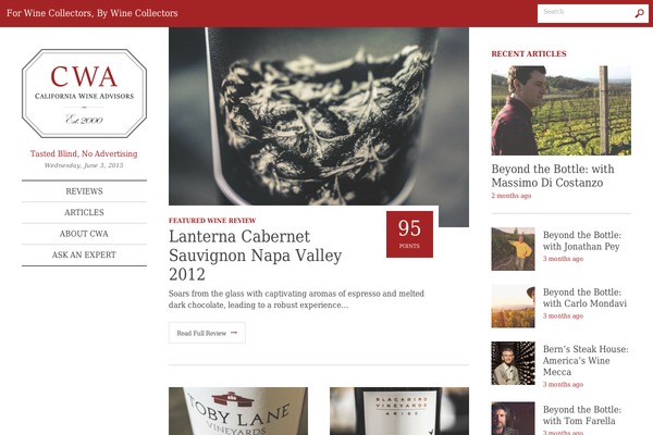 californiawineadvisors.com site used Cwa
